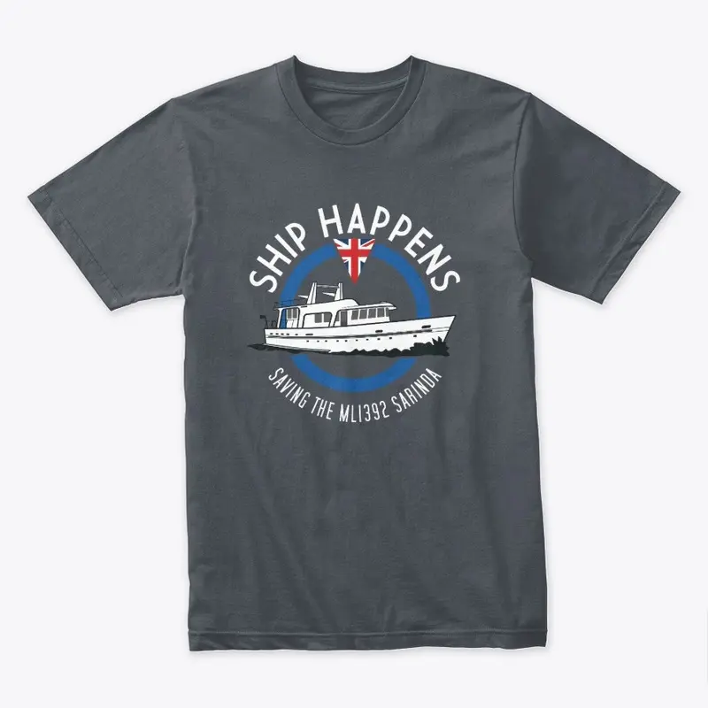 Ship Happens Dark T Shirt