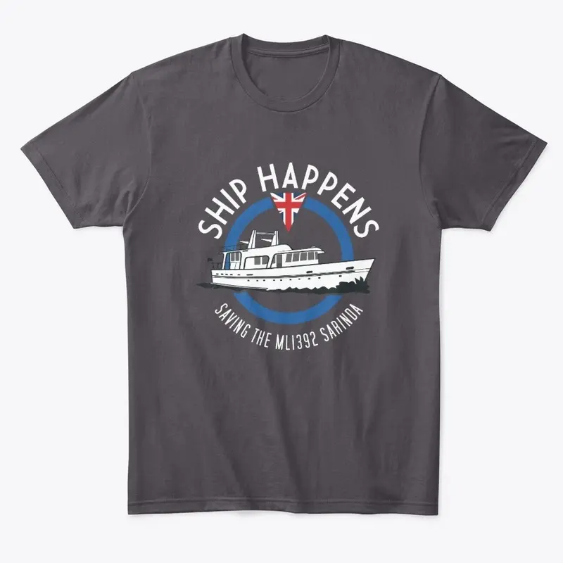 Ship Happens Dark T Shirt